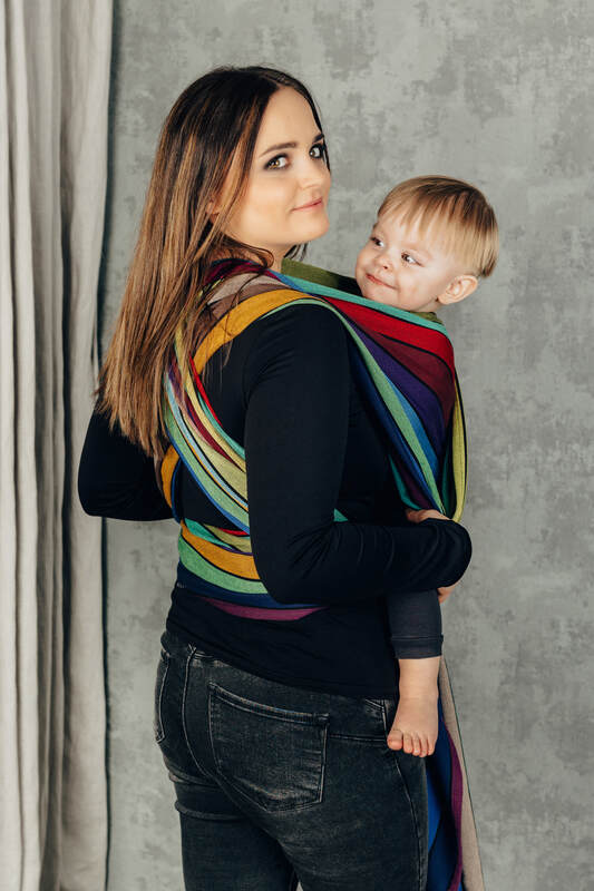 LennyLamb Woven Wrap - Carousel of Colors