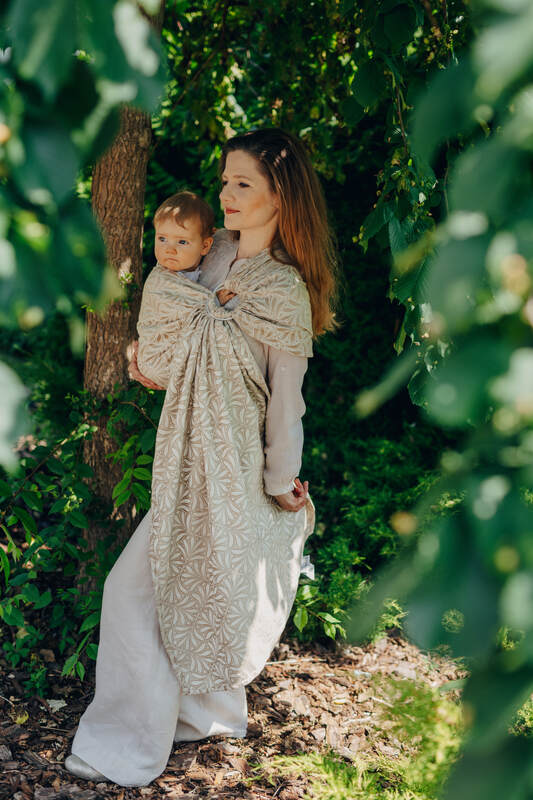 Ring Sling - Infinity - Golden Hour (cotton, bamboo viscose)