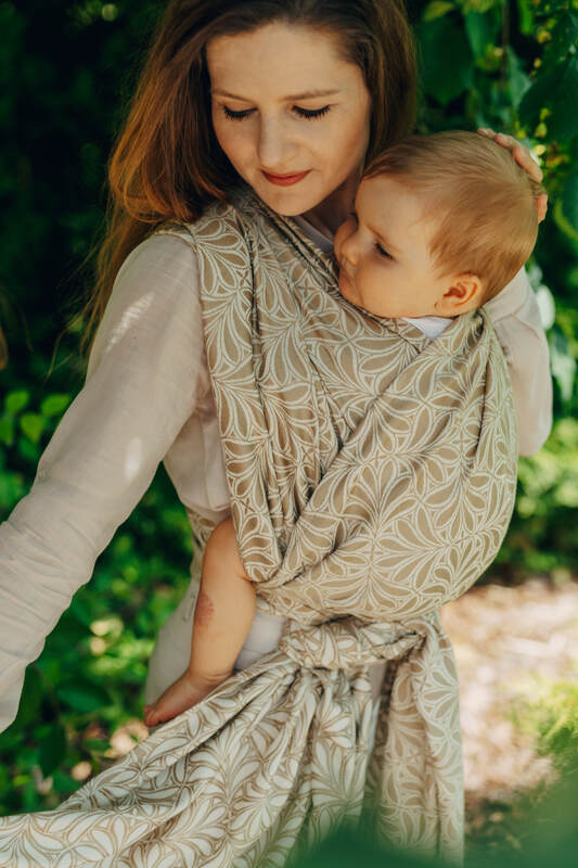 LennyLamb Woven Wrap - Infinity - Golden Hour (cotton, bamboo viscose)