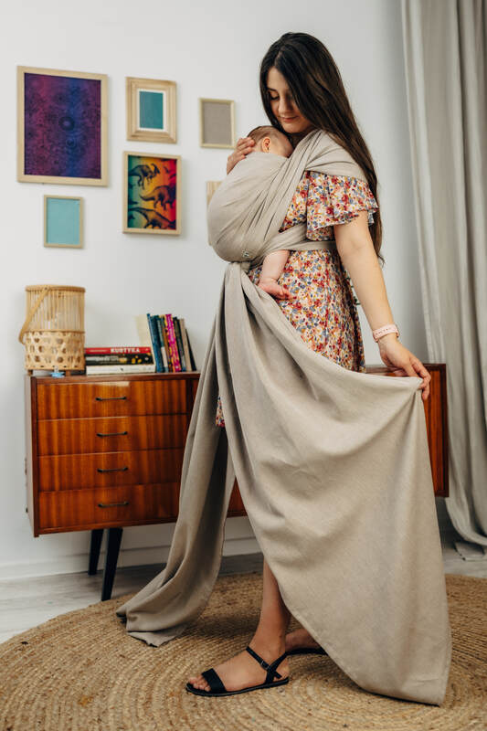 LennyLamb Woven Wrap - Peanut Butter