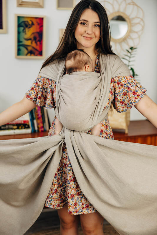 LennyLamb Woven Wrap - Peanut Butter