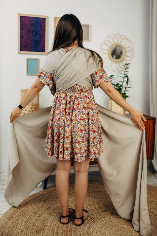 LennyLamb Woven Wrap - Peanut Butter