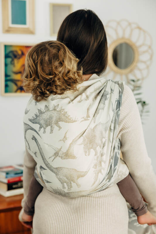 LennyLamb Woven Wrap - Jurassic - Ice Desert