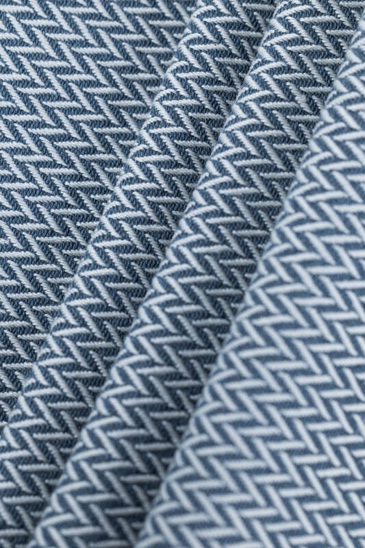 LennyLamb Woven Wrap - LIttle Herringbone Grey
