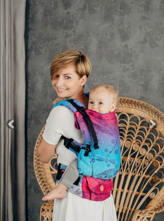 LennyLamb UpGrade Buckle Carrier - Wijngaard