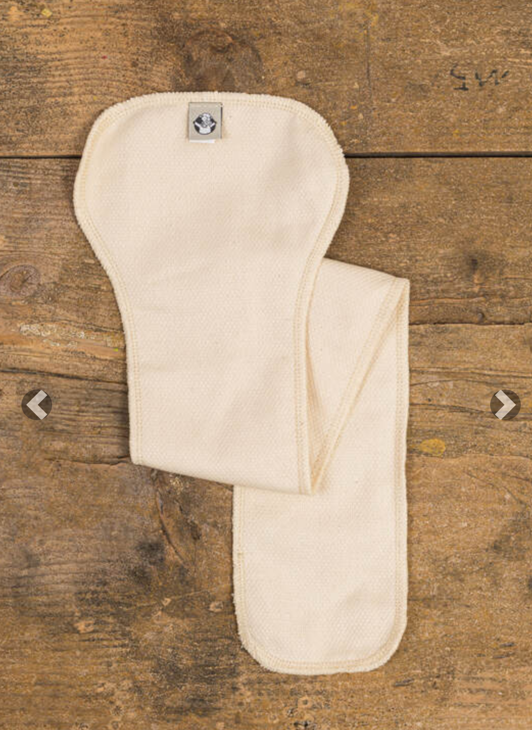 LennyLamb Cloth Diaper Starter Set - Mini One Size - Natural & Black and Brown Stripes