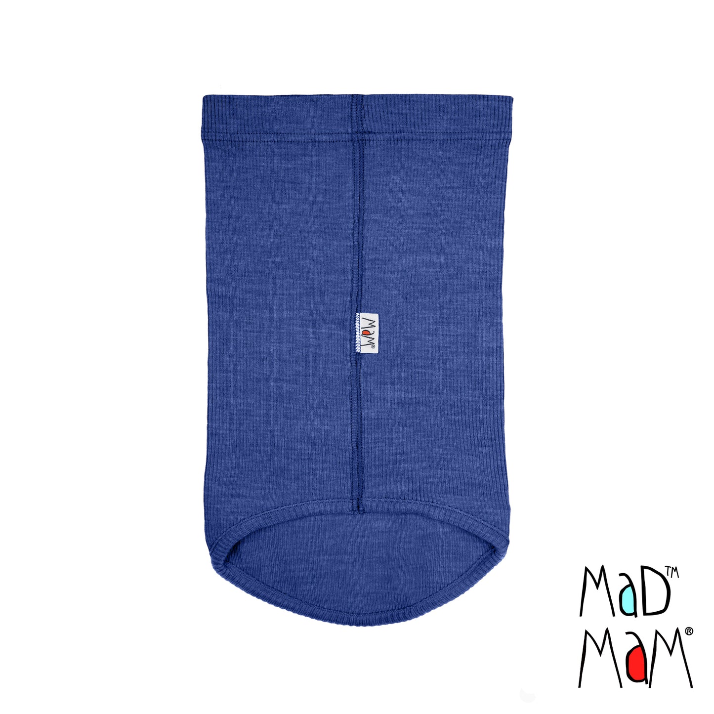 MaM/MaD Neck Tube Scarf - Twilight Blue (100% wool)