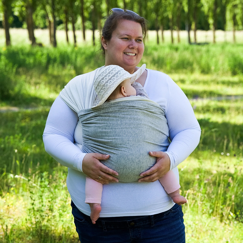 Didymos Jersey Wrap  - Doubleface Dawn Grey