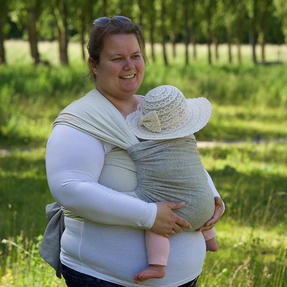 Didymos Jersey Wrap  - Doubleface Dawn Grey