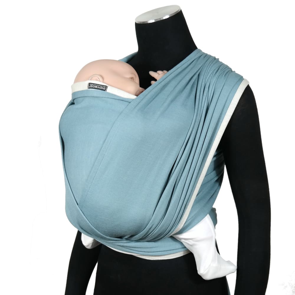 Didymos Jersey Wrap  - Doubleface Smoke Blue