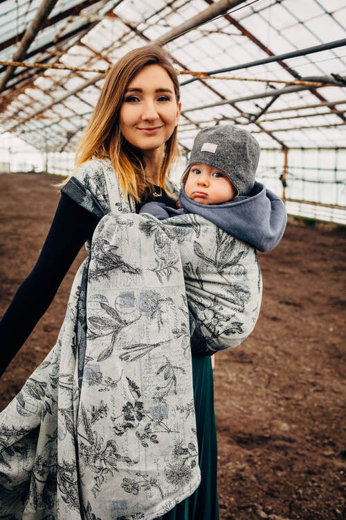 LennyLamb Woven Wrap - Herbarium Roundhay Garden