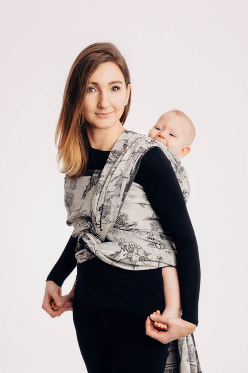LennyLamb Woven Wrap - Herbarium Roundhay Garden