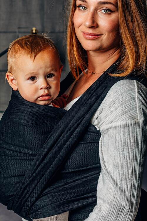 LennyLamb Woven Wrap - Ebony Black