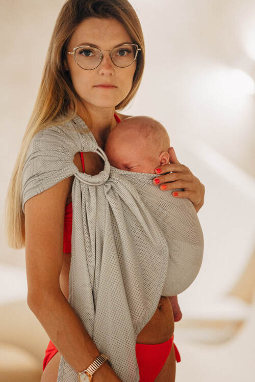 LennyLamb Water Ring Sling - Grey Mesh