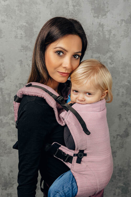 LennyLamb UpGrade Buckle Carrier - Ombre Pink