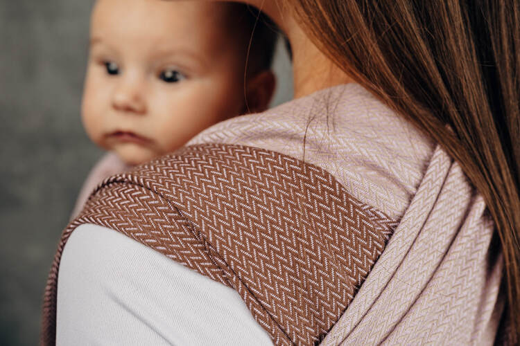 LennyLamb Woven Wrap - Ombre Pink