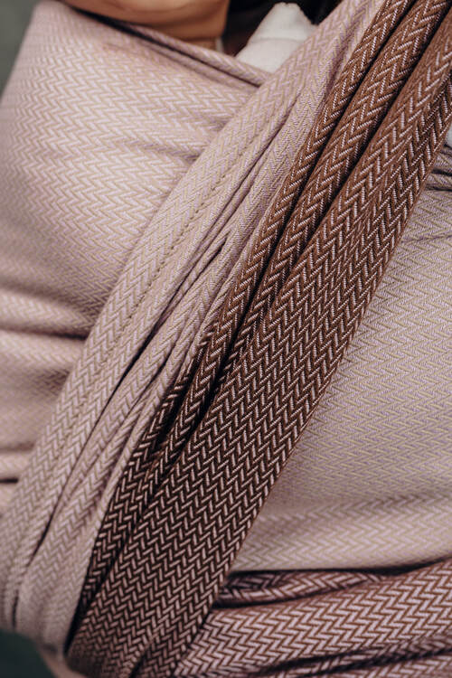 LennyLamb Woven Wrap - Ombre Pink