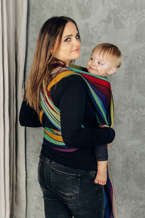 LennyLamb Woven Wrap - Carousel of Colors