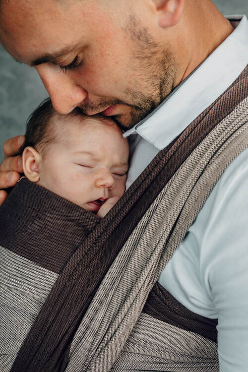 LennyLamb Woven Wrap - Hot Chocolate