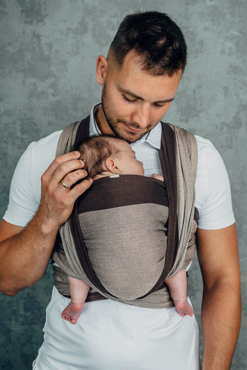 LennyLamb Woven Wrap - Hot Chocolate