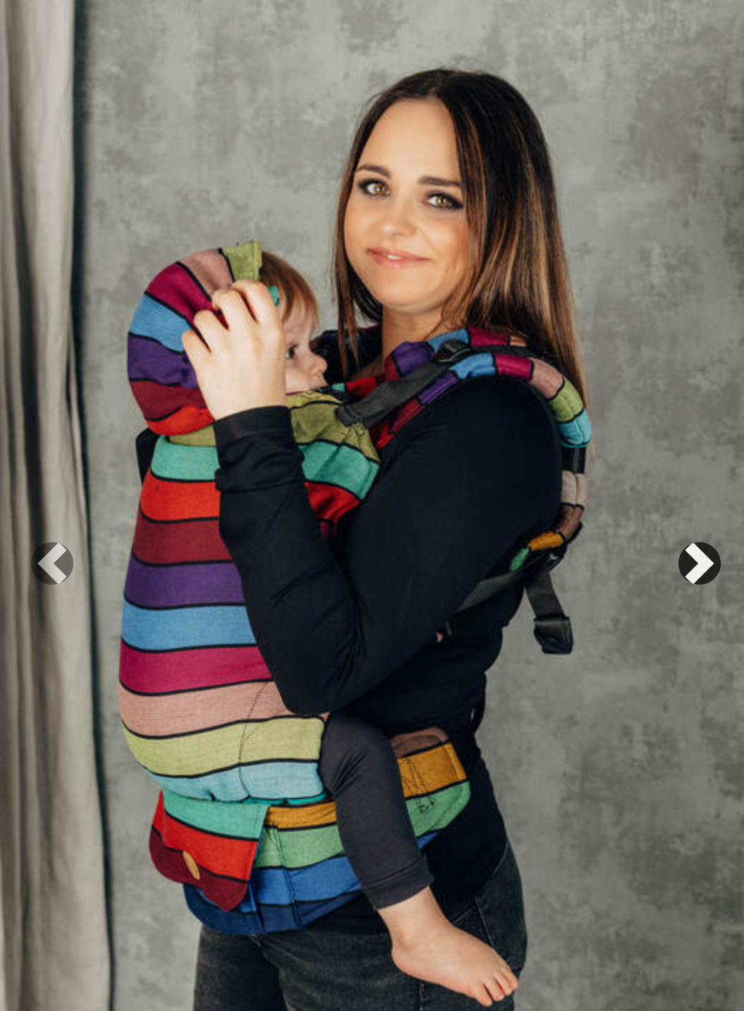 LennyLamb UpGrade Buckle Carrier - Carousel of Colours