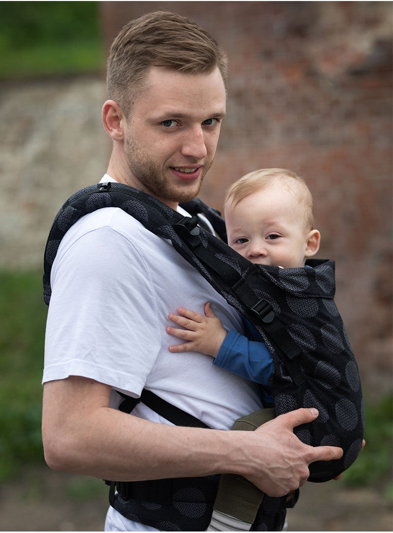 Kinder Hop Multi Grow - Dots Dark Grey