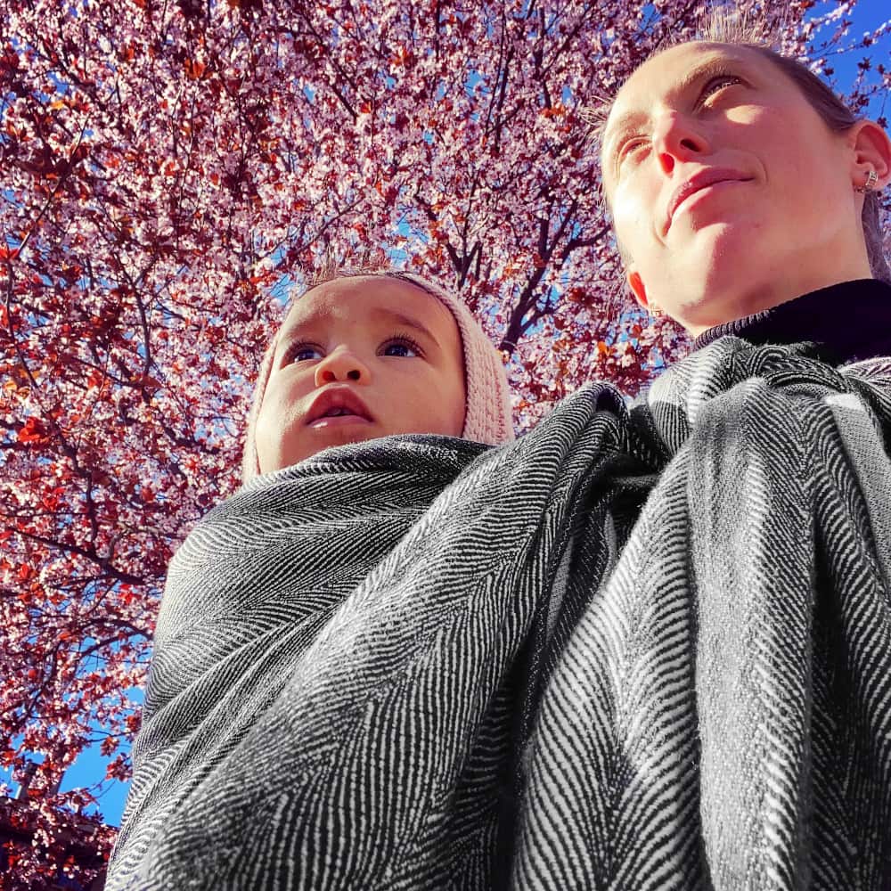 Didymos Woven Wrap - Twisted Lisca Anthracite