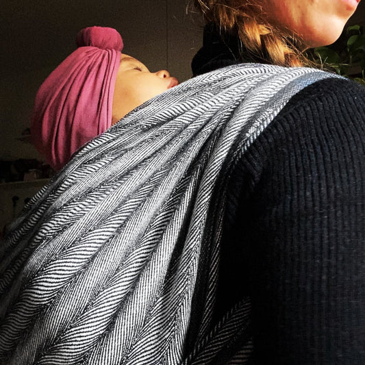 Didymos Woven Wrap - Twisted Lisca Anthracite